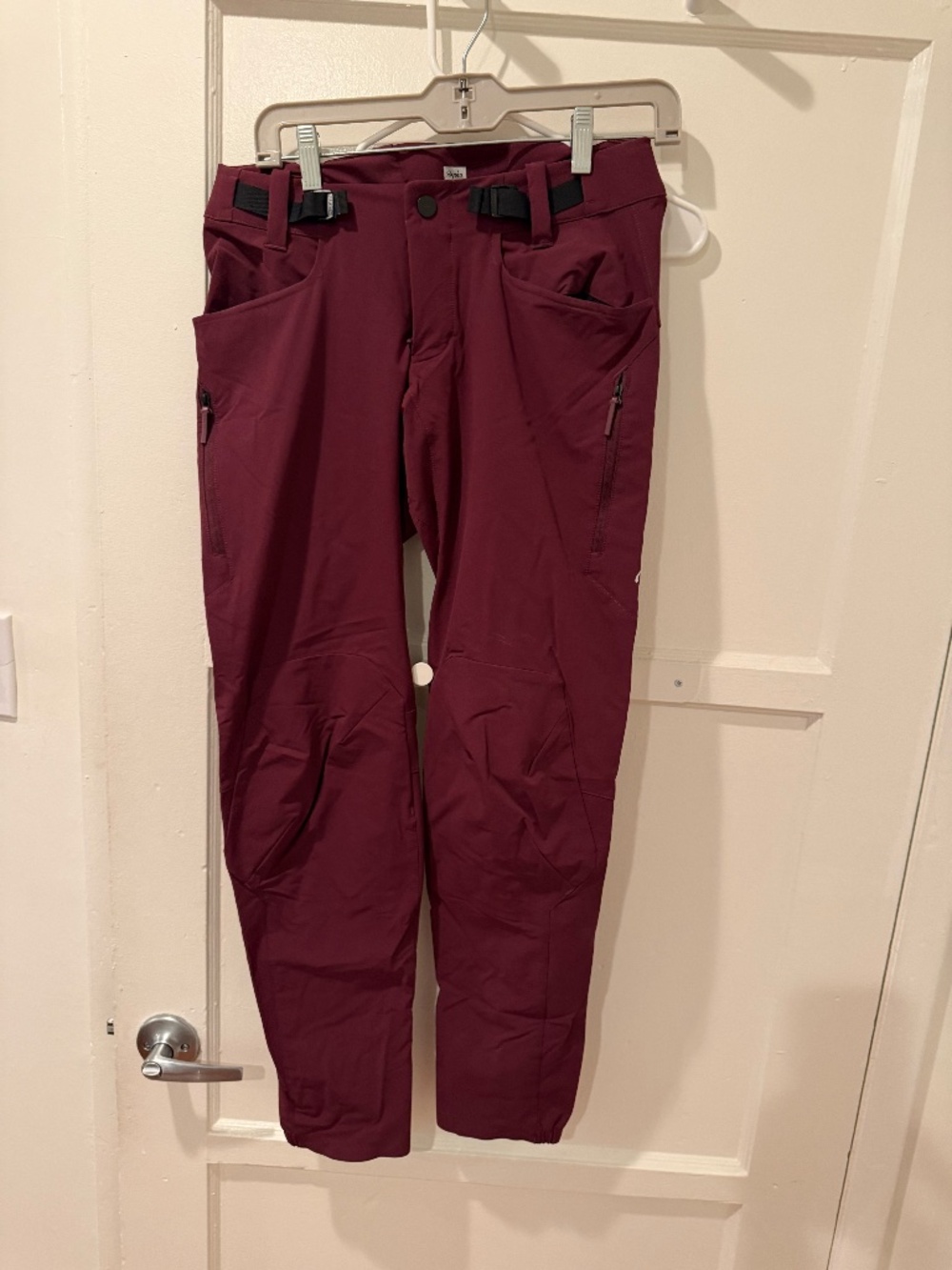 Rapha fuschia cycling/trail pants